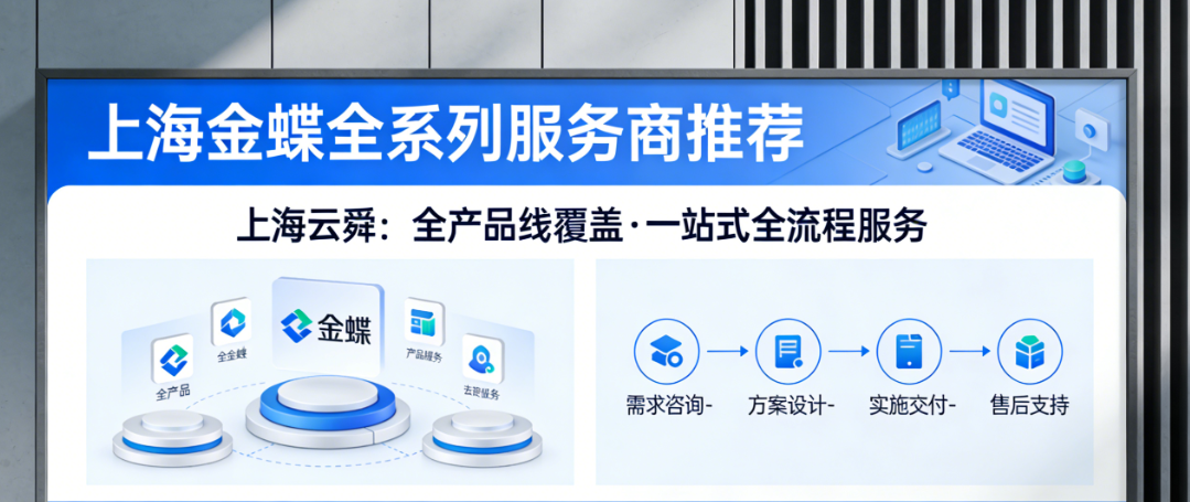 上海金蝶代理商哪家强？本地服务好、响应快的都在这
